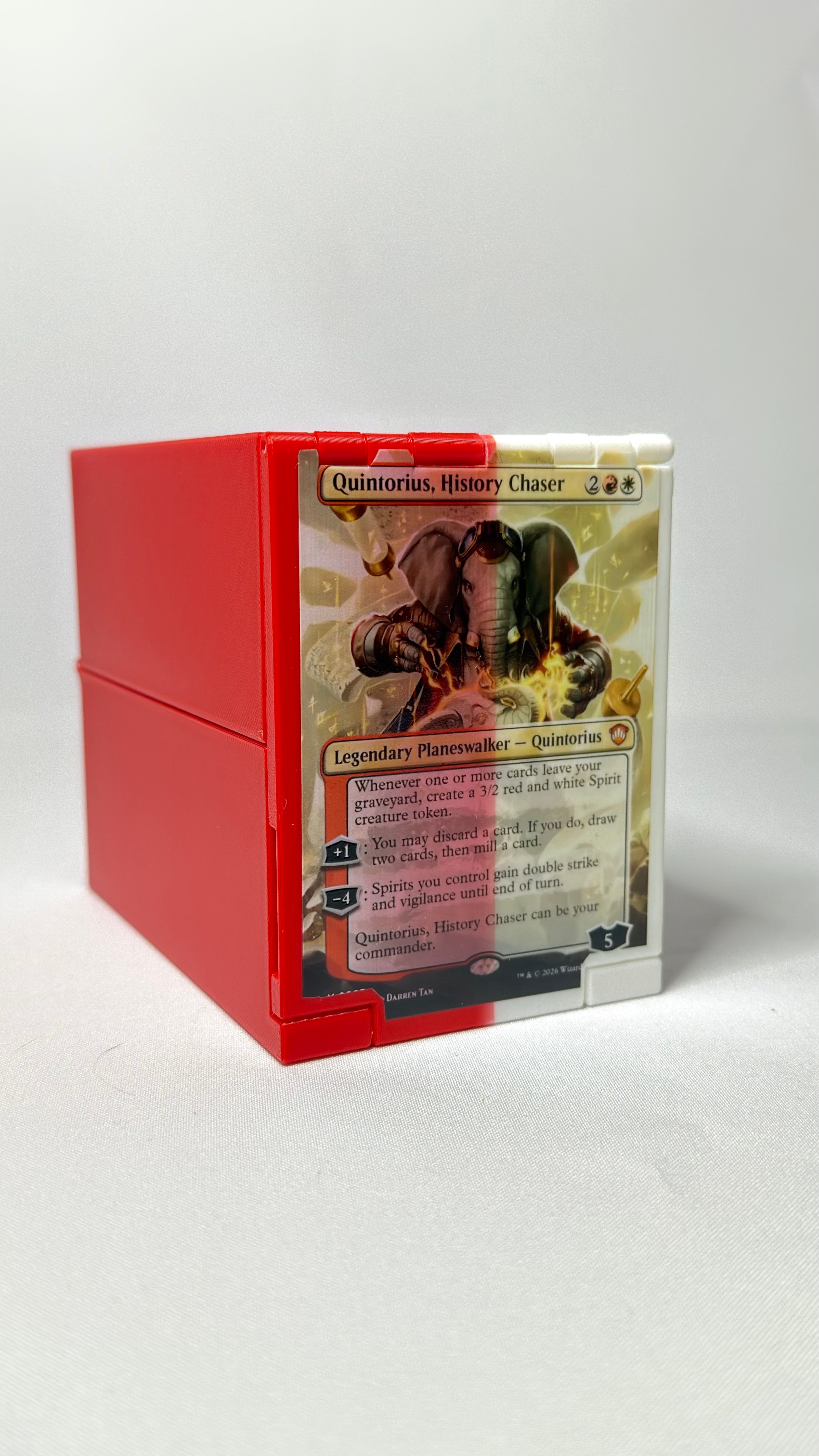 MTG Commander Deck Box 3D Model