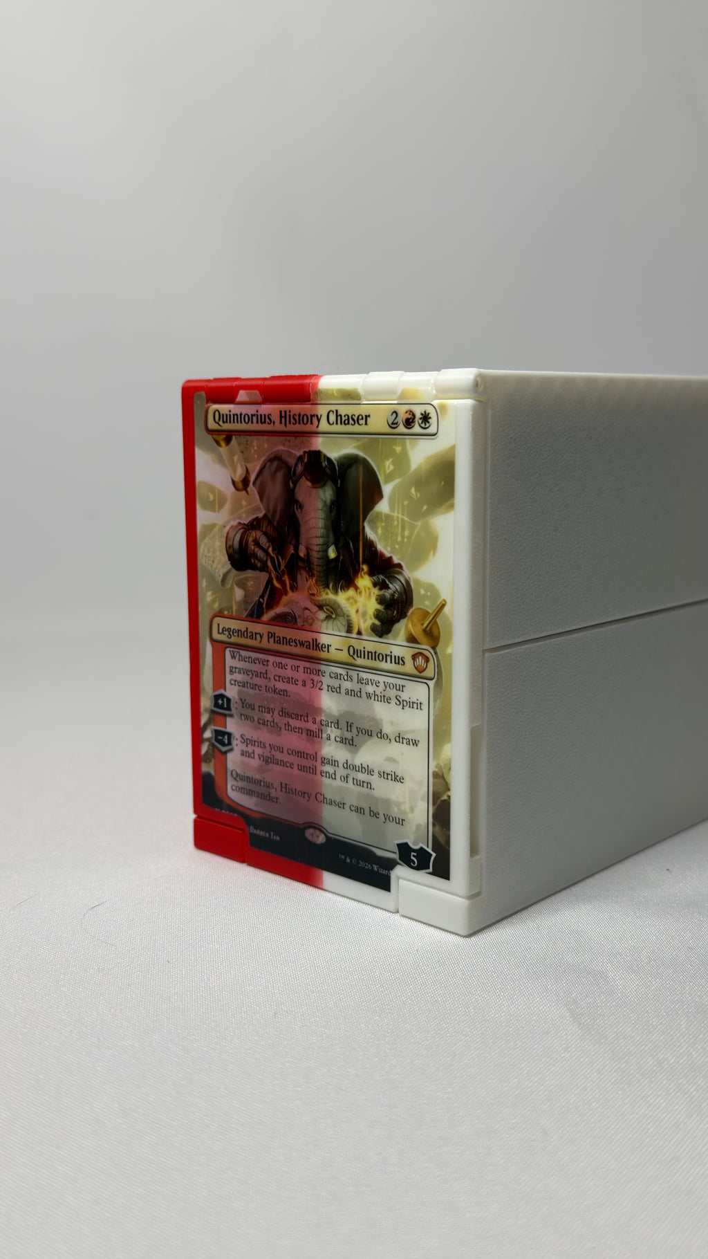 MTG Commander Deck Box 3D Model