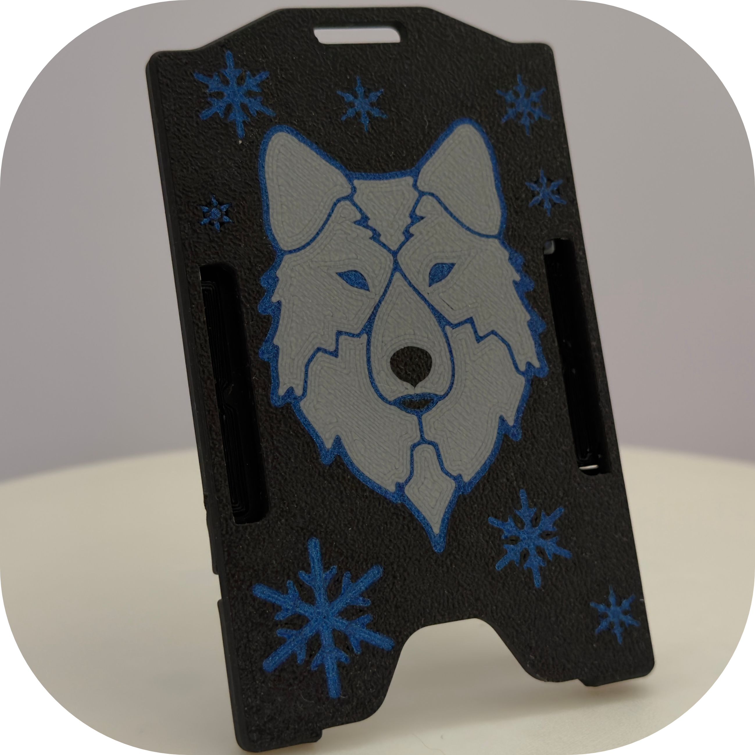 Wolf Keycard Holder