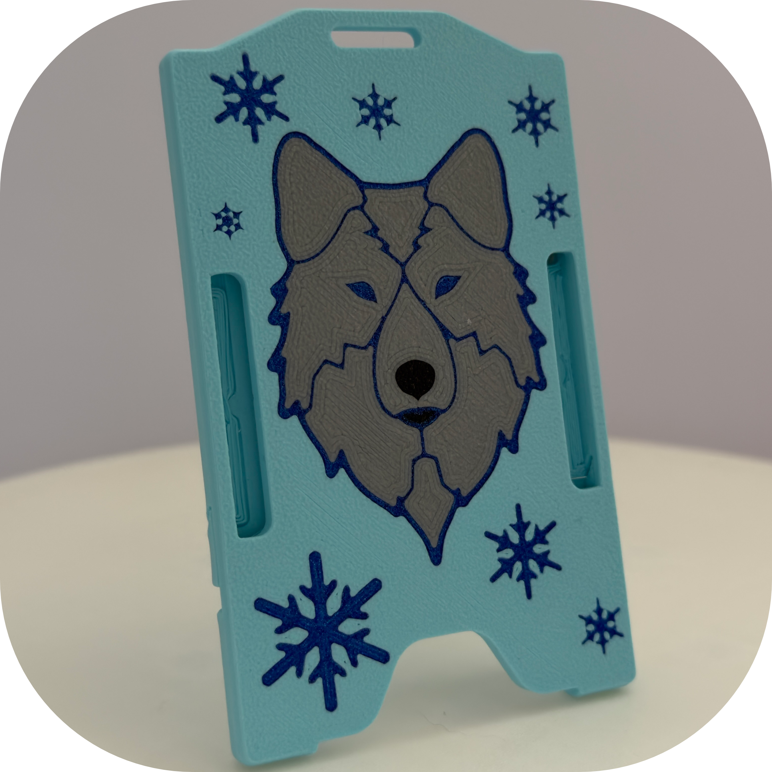 Wolf Keycard Holder