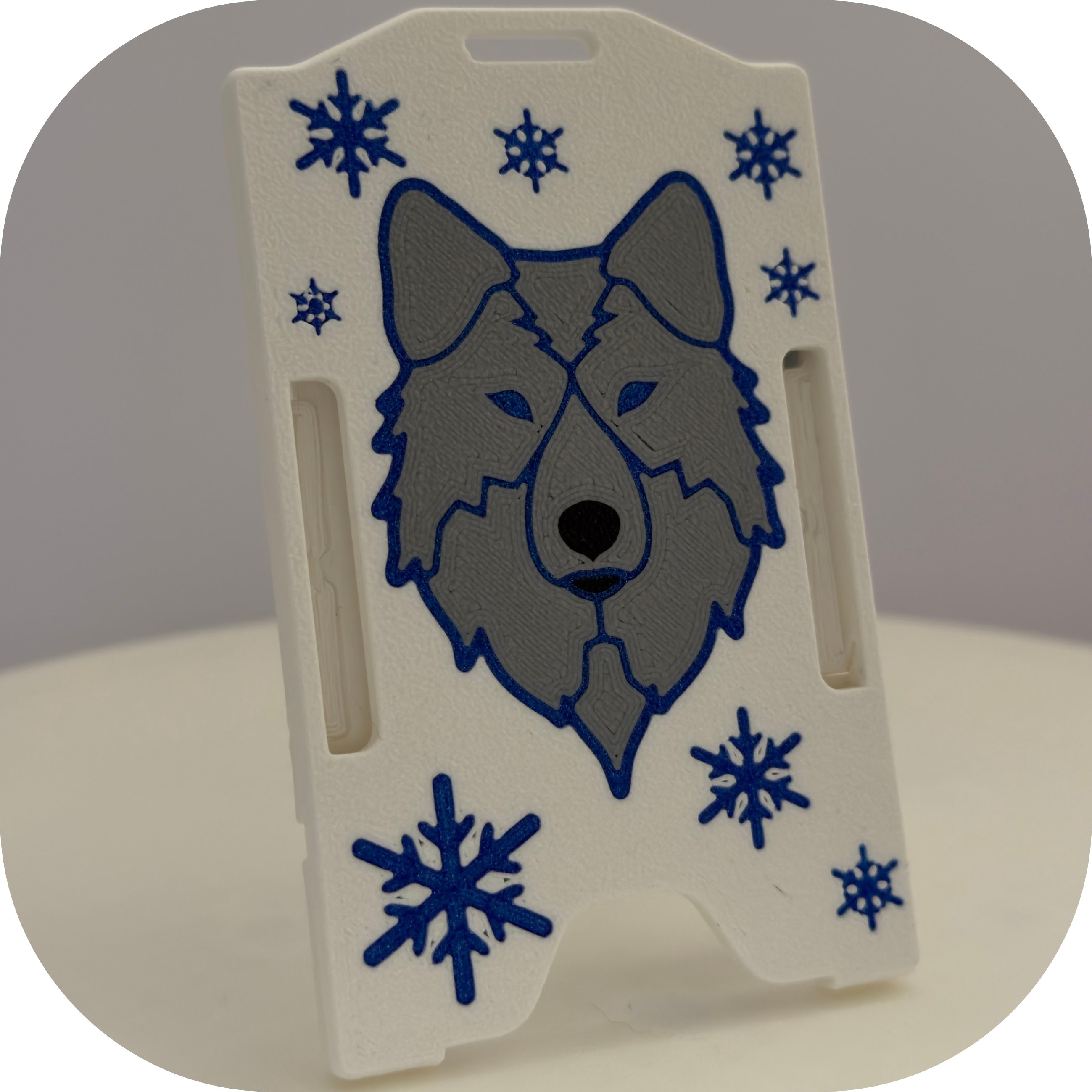 Wolf Keycard Holder